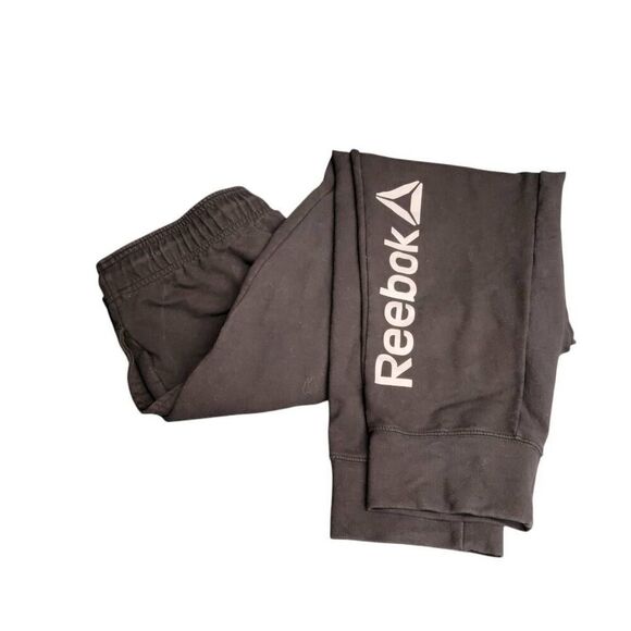 Reebok Black Sweat Pants Lounge Pants Workout Wear - Picture 9 of 9